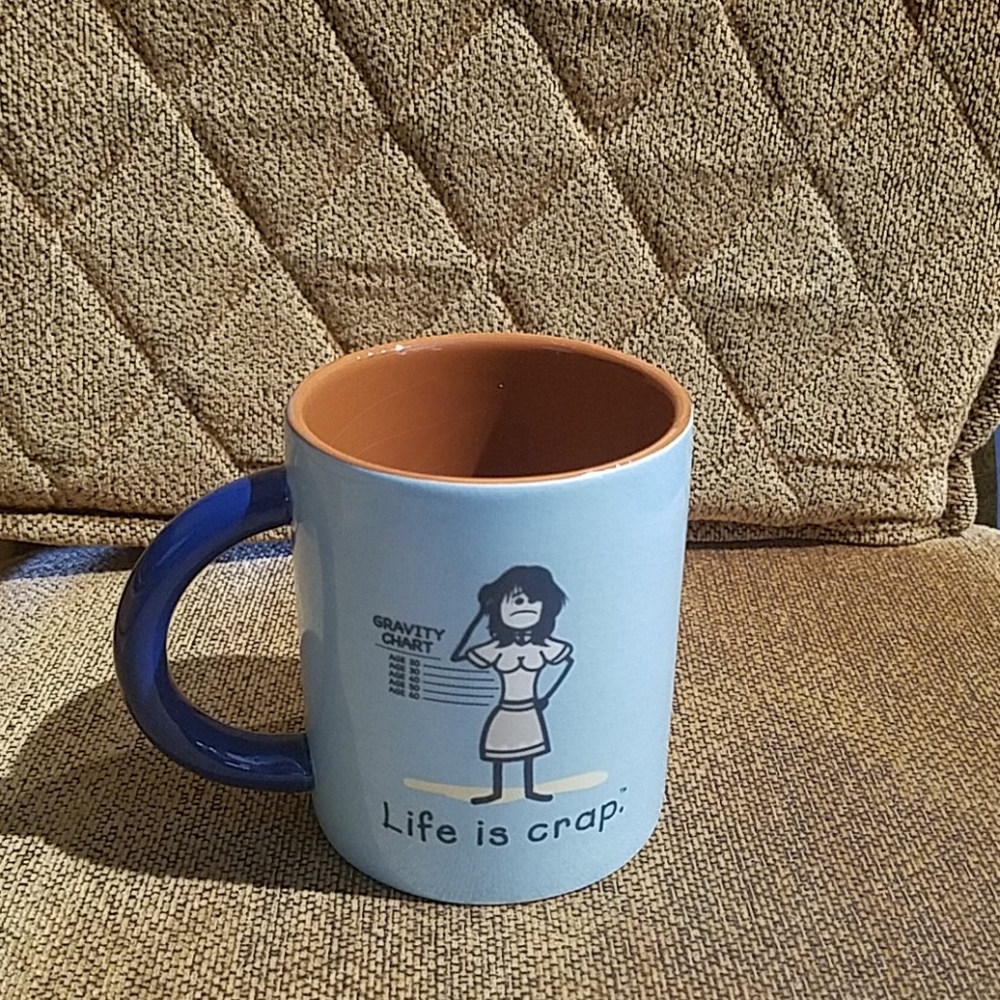Life Is Crap Multicolor Coffee Mug Cup